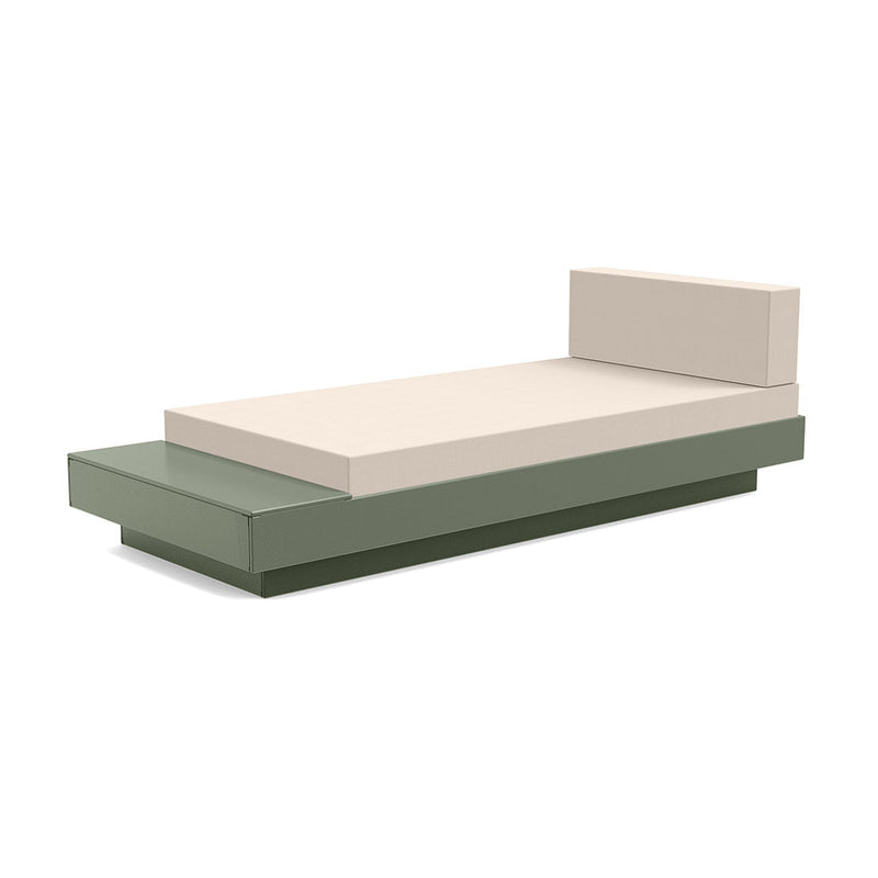 Loll Designs Platform One Chaise Lounge with Table — manufacturer product image