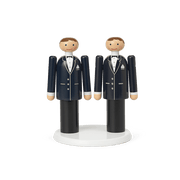 Kay Bojesen Platform for the Mini Bridal Couple, White, view 6