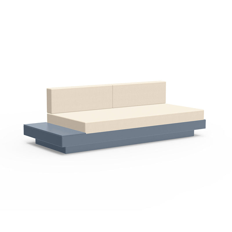 Loll Designs Platform One Sofa with Left or Right Table — manufacturer product image