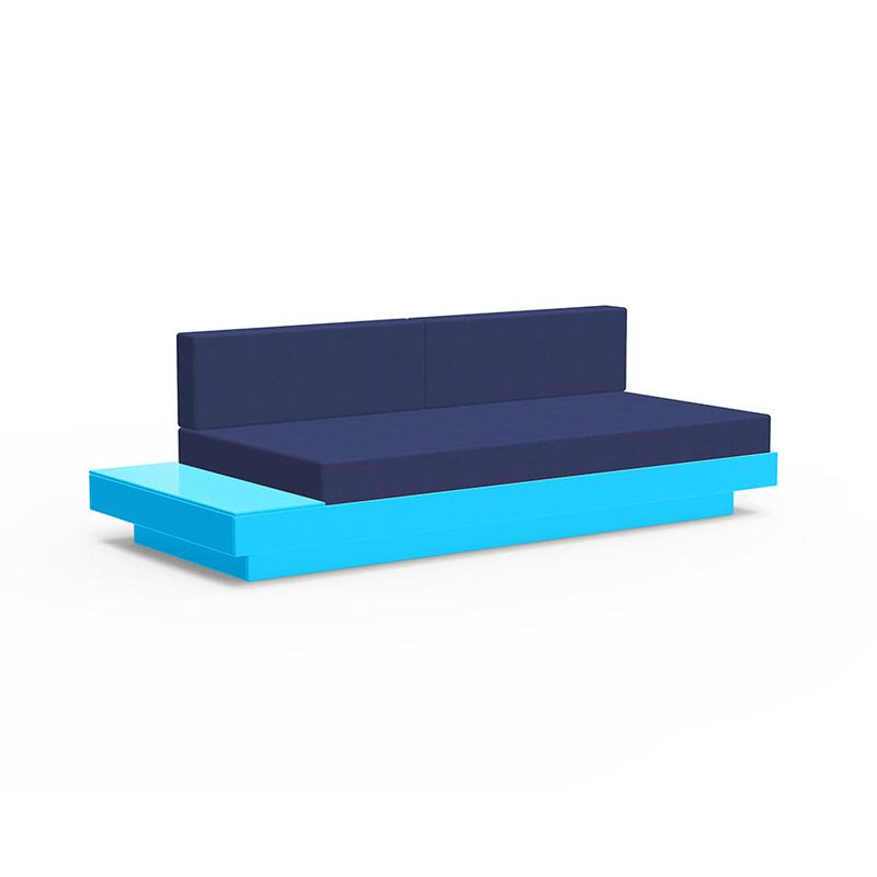 Loll Designs Platform One Sofa with Left or Right Table — manufacturer product image