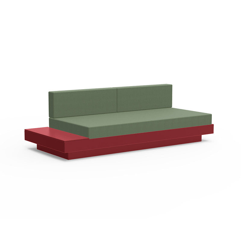 Loll Designs Platform One Sofa with Left or Right Table — manufacturer product image