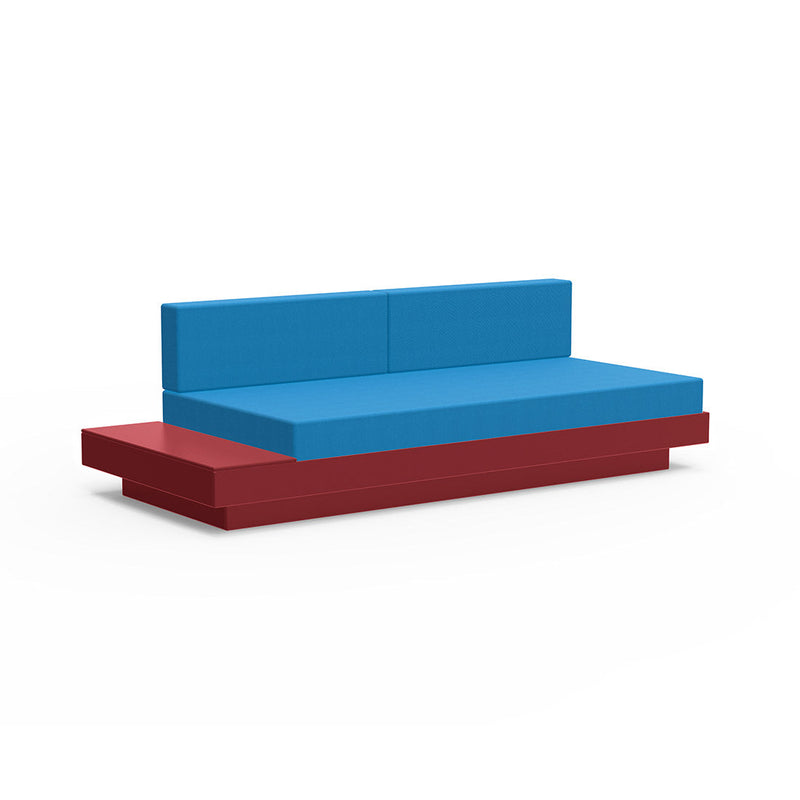 Loll Designs Platform One Sofa with Left or Right Table — manufacturer product image
