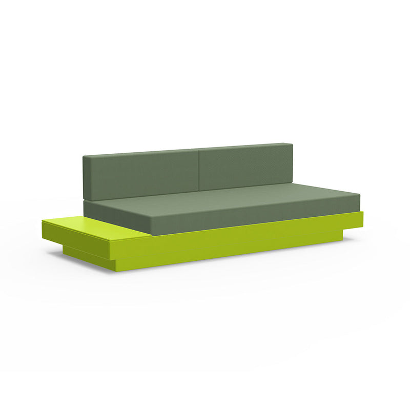 Loll Designs Platform One Sofa with Left or Right Table — manufacturer product image