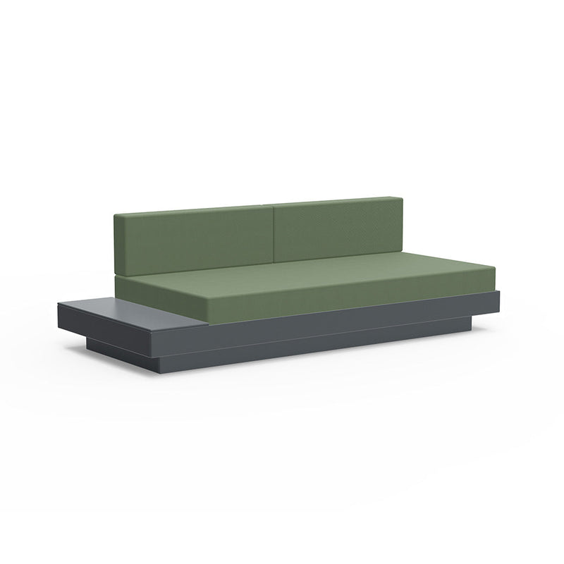 Loll Designs Platform One Sofa with Left or Right Table — manufacturer product image