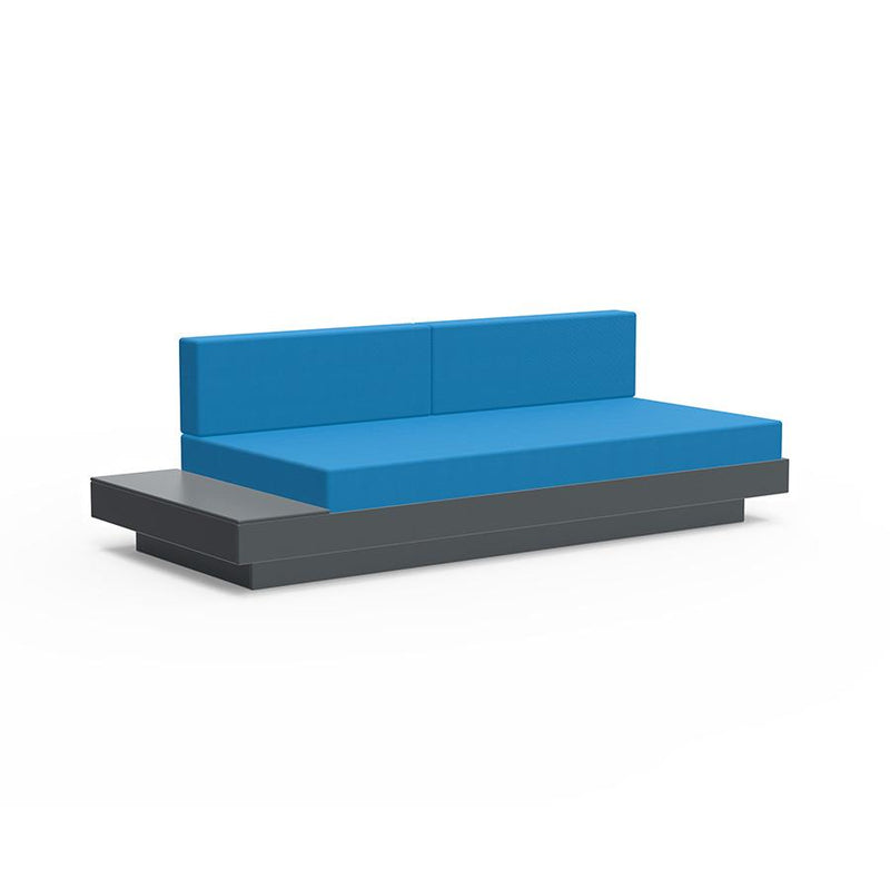 Loll Designs Platform One Sofa with Left or Right Table — manufacturer product image