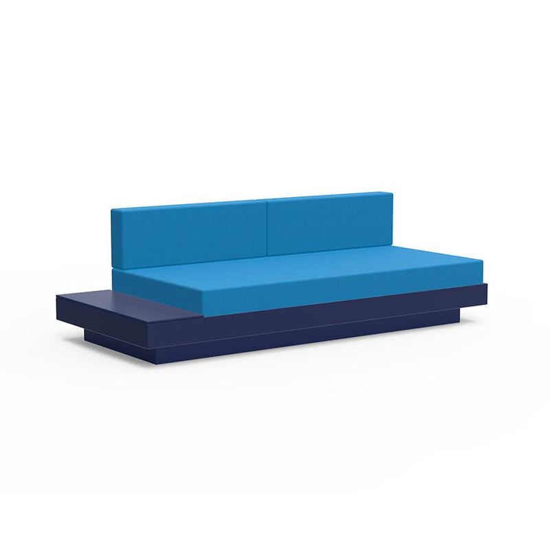 Loll Designs Platform One Sofa with Left or Right Table — manufacturer product image