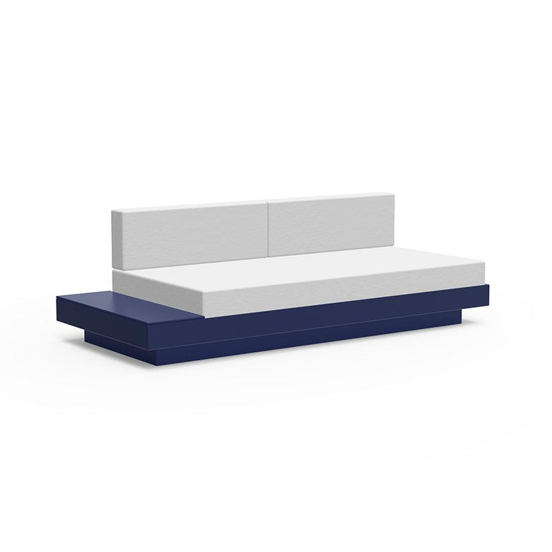 Loll Designs Platform One Sofa with Left or Right Table — manufacturer product image