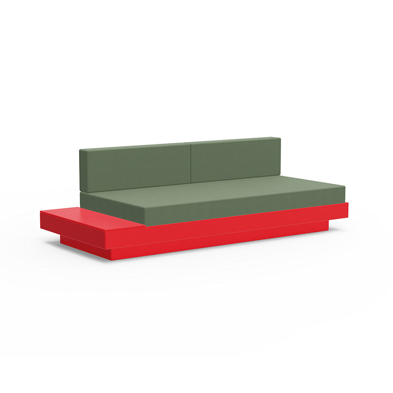 Loll Designs Platform One Sofa with Left or Right Table — manufacturer product image