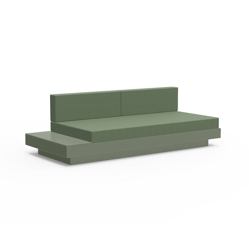 Loll Designs Platform One Sofa with Left or Right Table — manufacturer product image