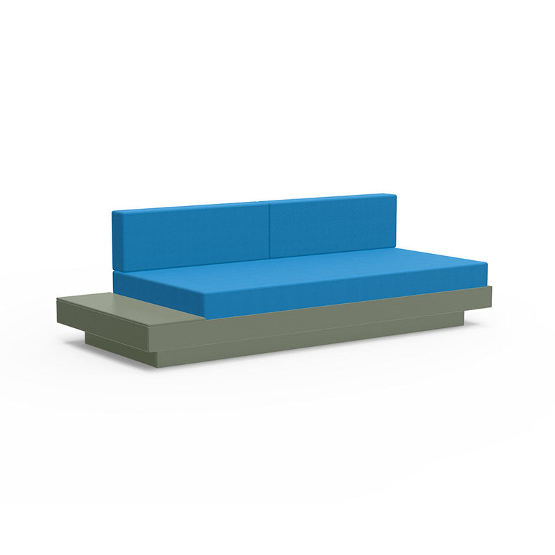 Loll Designs Platform One Sofa with Left or Right Table — manufacturer product image