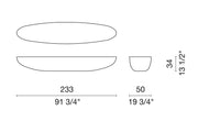 Poh (Patchwork Oval Hemisphere) Tables Cappellini 
