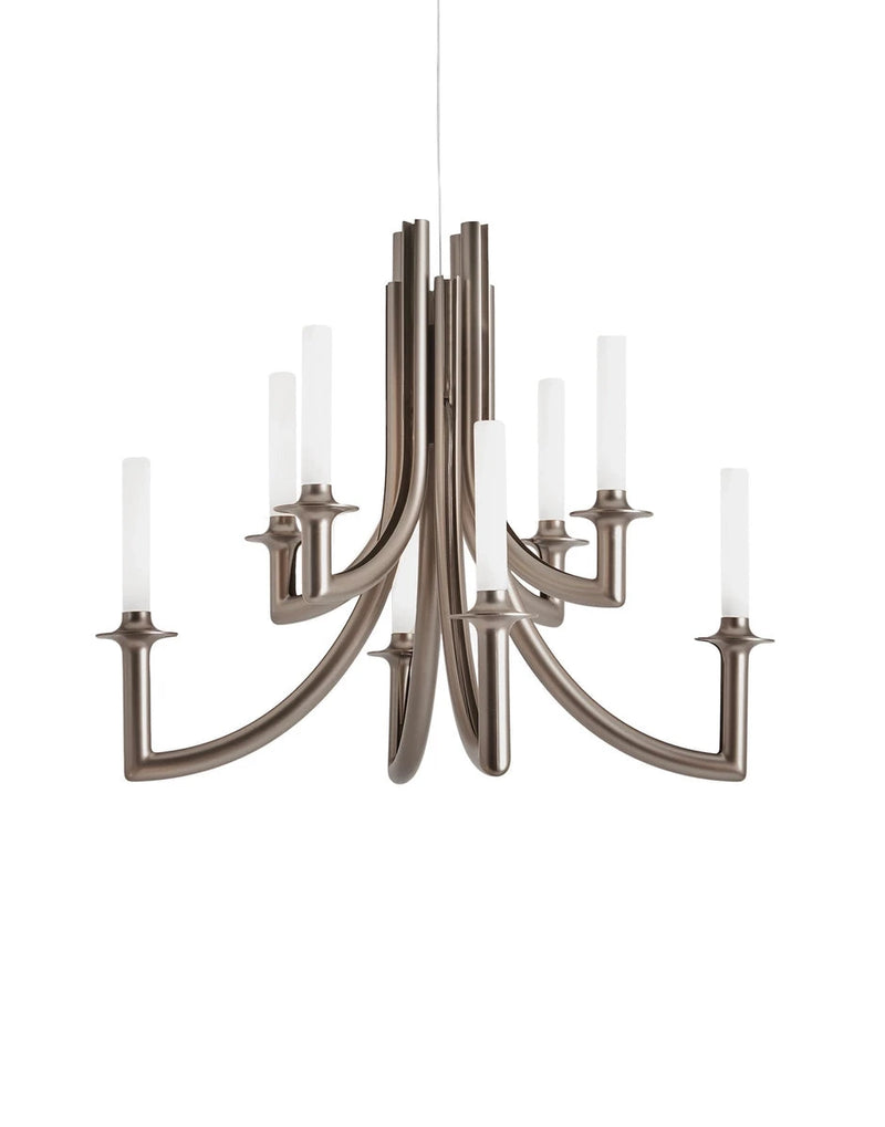 Khan Pendant ceiling lights Kartell Polished - Champagne 