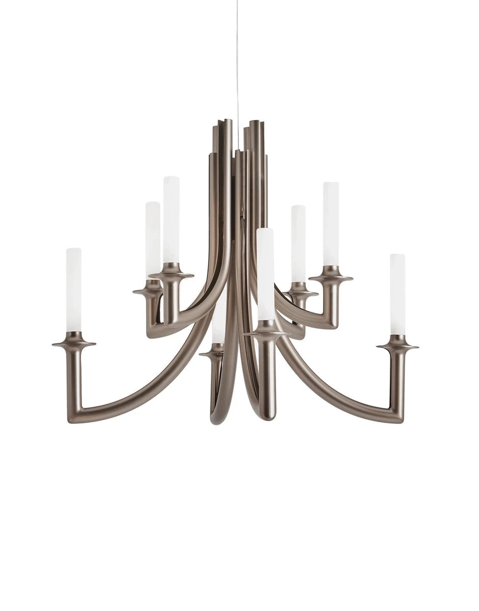 Khan Pendant ceiling lights Kartell Polished - Champagne 