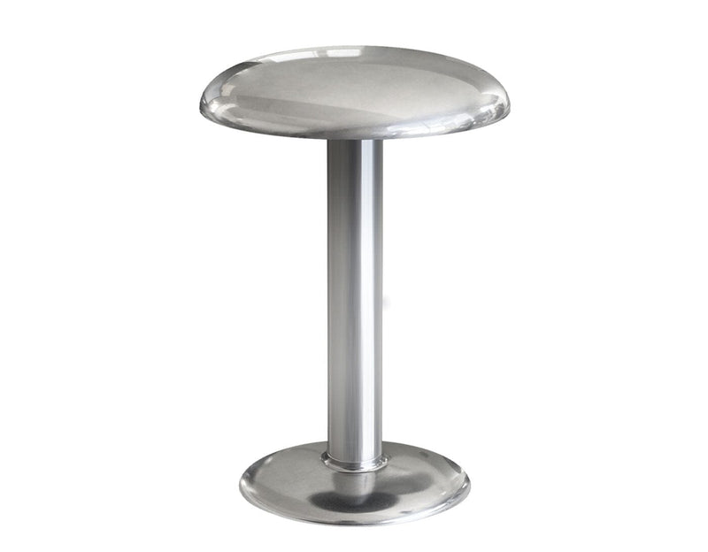 Gustave - Portable LED Table Lamp Table Lamps Flos Polished Silver 2700K 