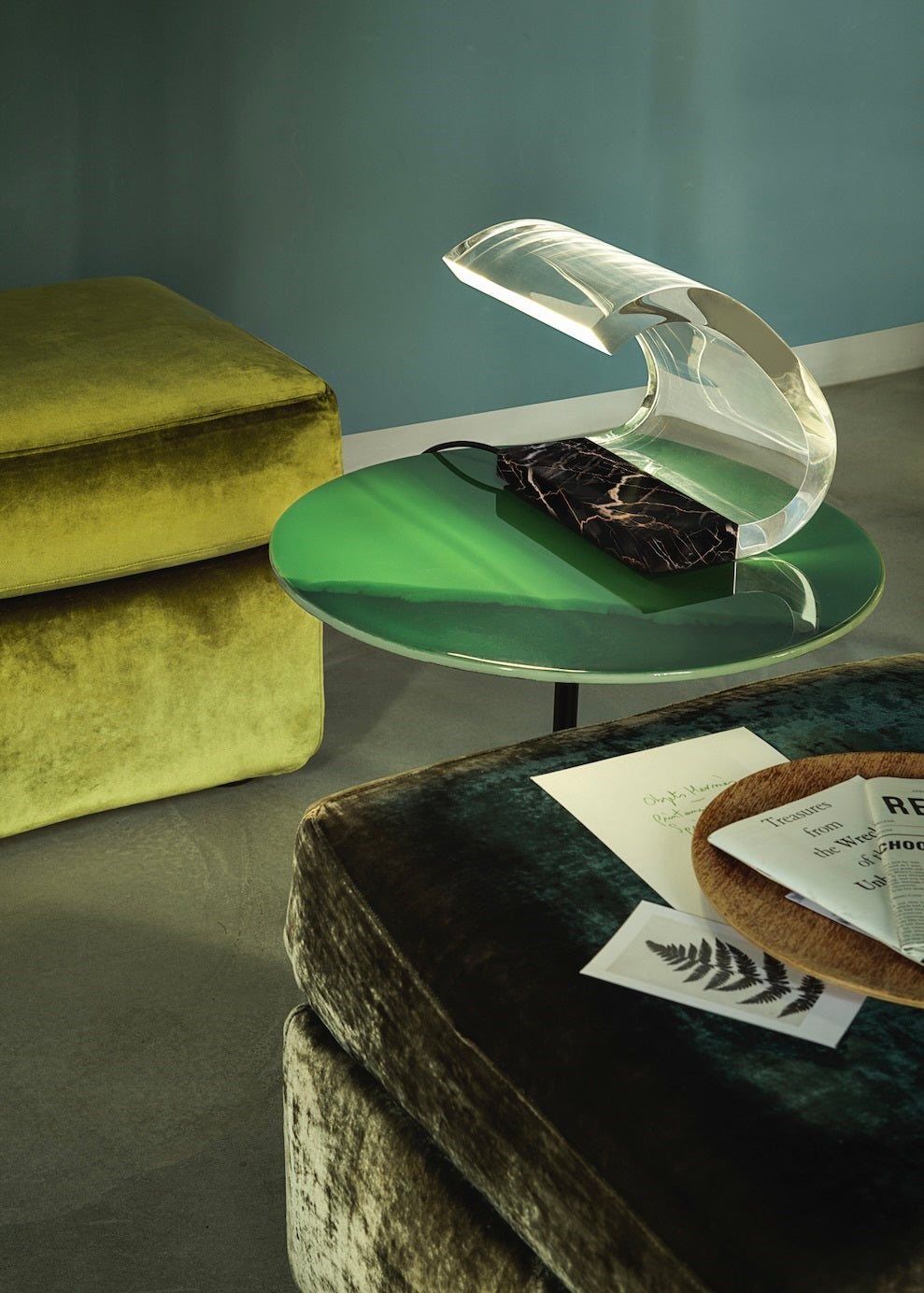 Acrilica Table Lamp Table Lamps Oluce 