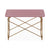 Eames Wire Base Low Table, Herman Miller x HAY side/end table herman miller Powder pink top/Toffee base 