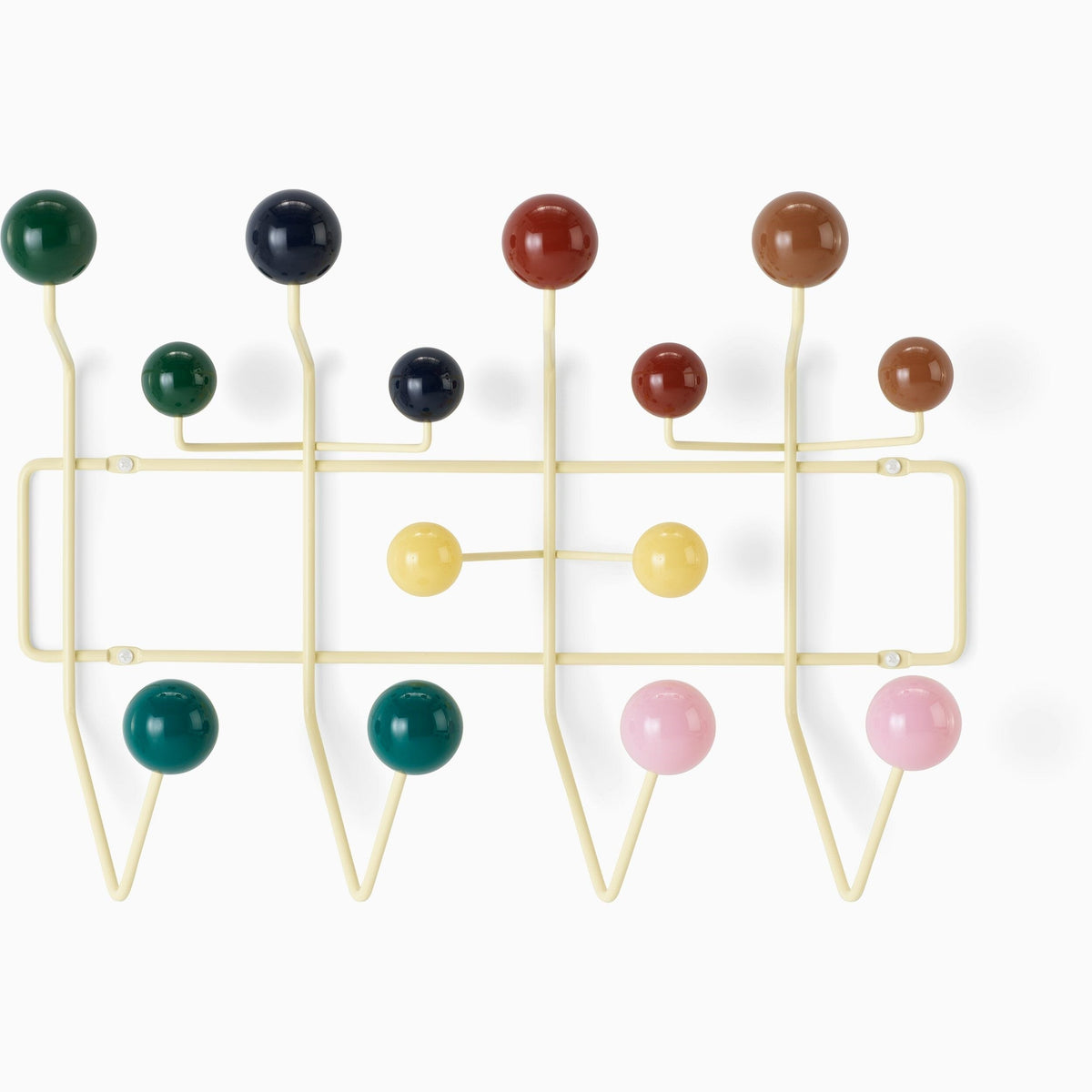 Eames Hang-It-All, Herman Miller x HAY Coat Hooks herman miller Powder Yellow 