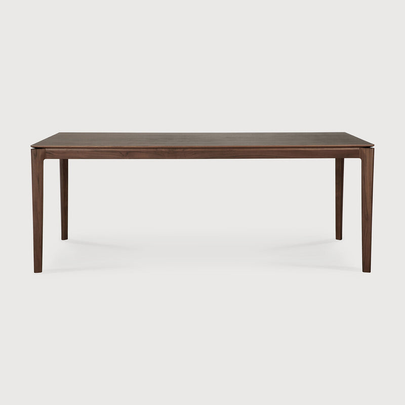 Bok dining table - varnished oak - rectangular