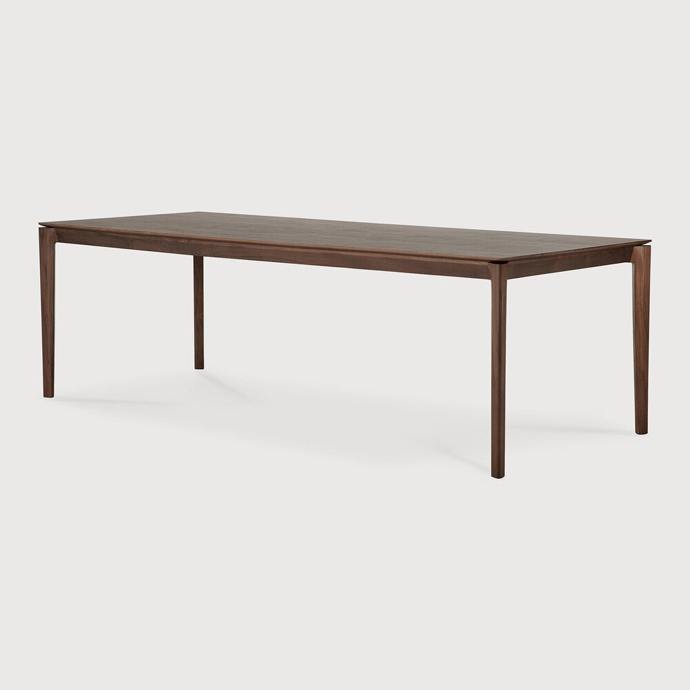 Bok dining table - varnished oak - rectangular
