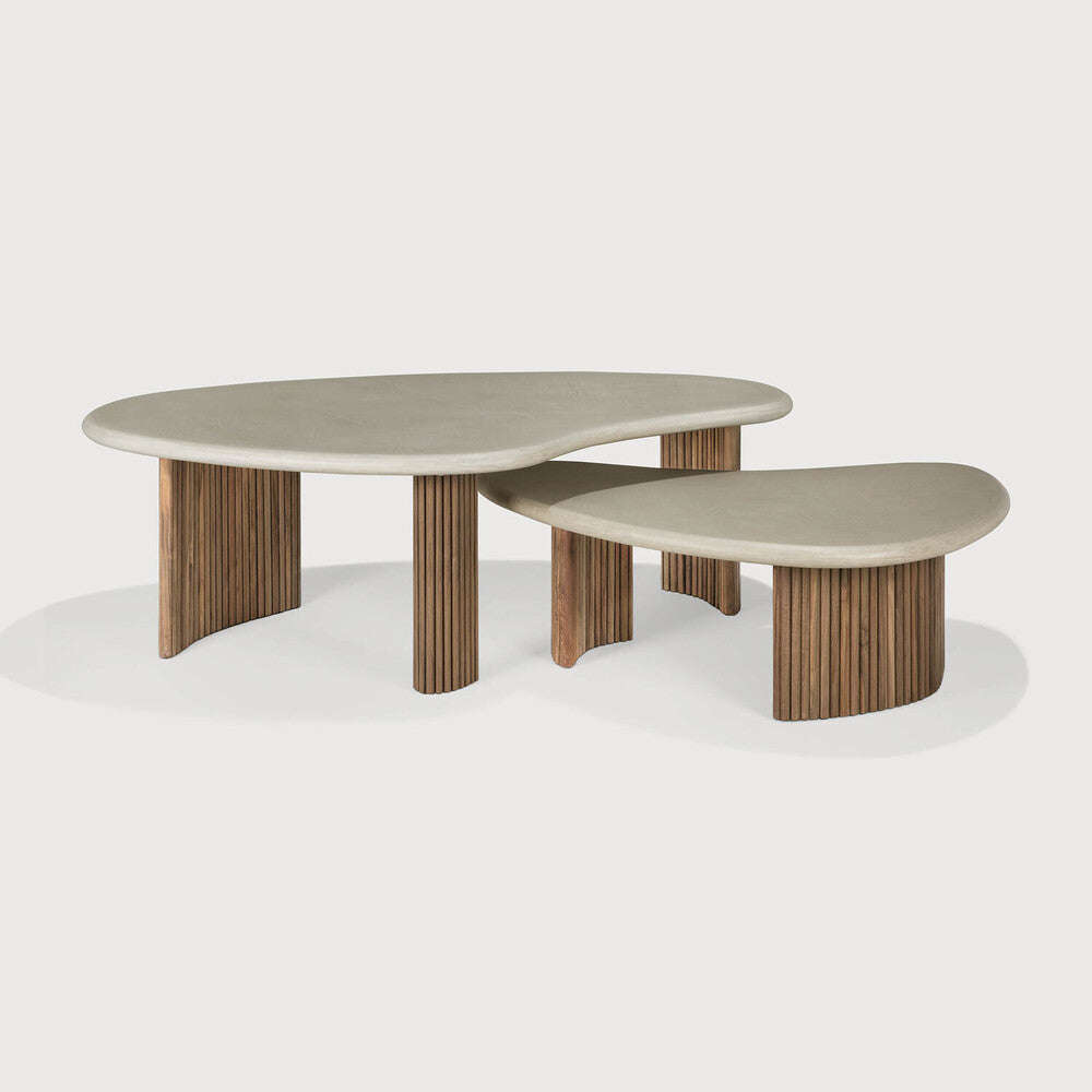 Boomerang outdoor coffee table