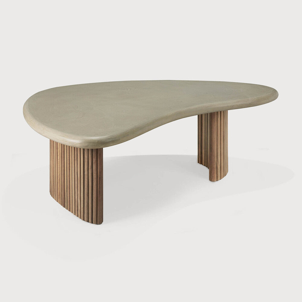 Boomerang outdoor coffee table