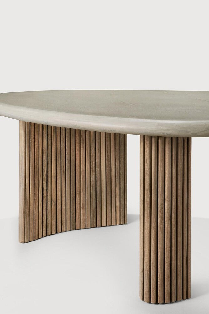 Boomerang outdoor coffee table