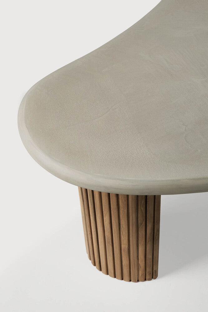 Boomerang outdoor coffee table