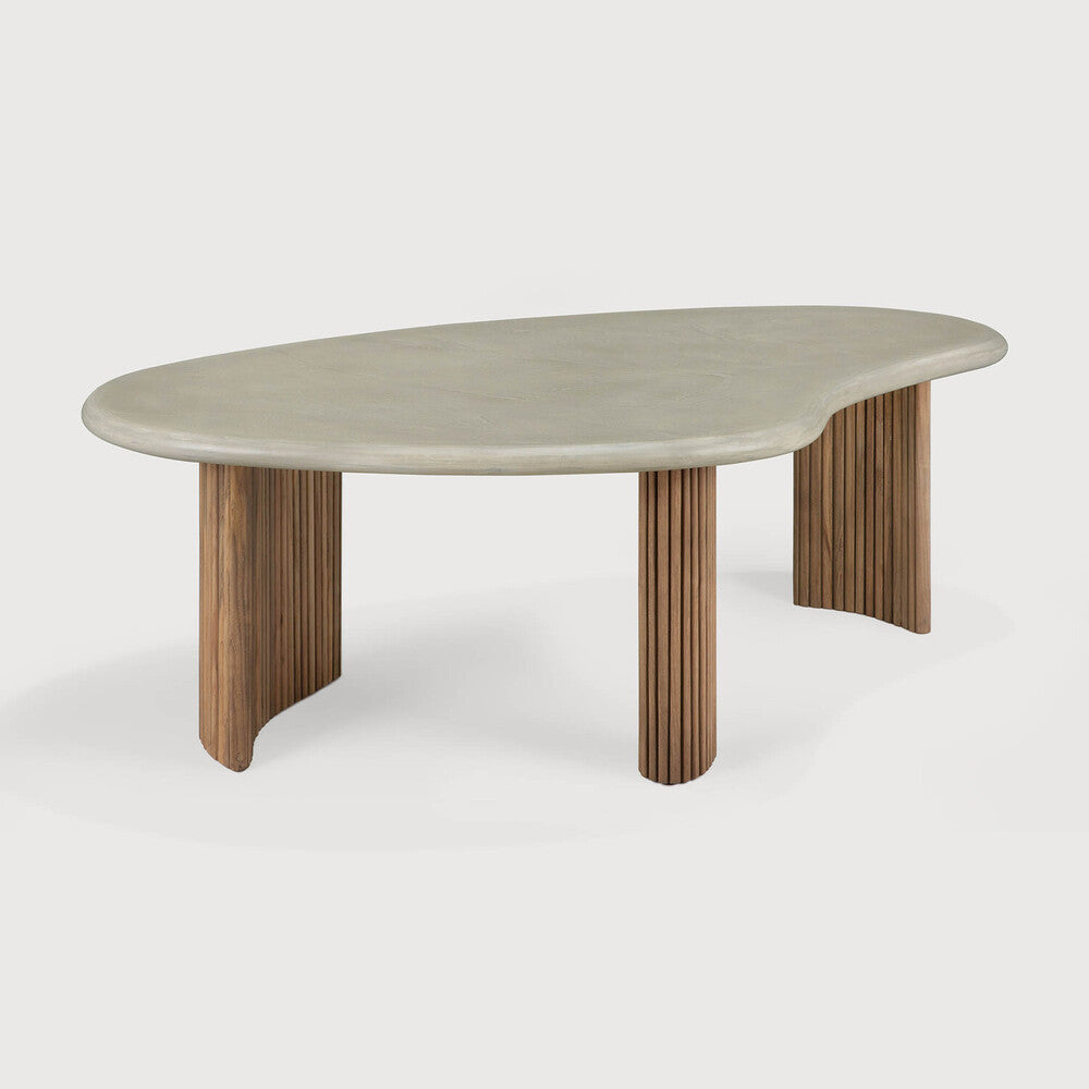 Boomerang outdoor coffee table
