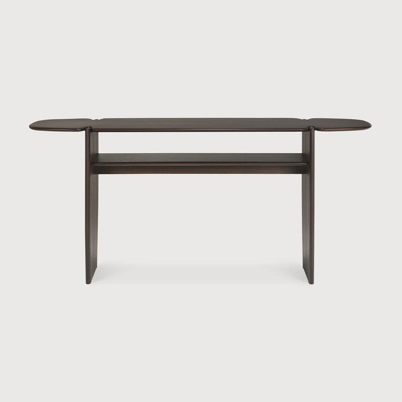 PI Console Table Console Table Ethnicraft Dark brown 63 x 15.5 x 29.5 in 