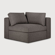 Mellow Modular Corner footstool Ethnicraft Granite eco 