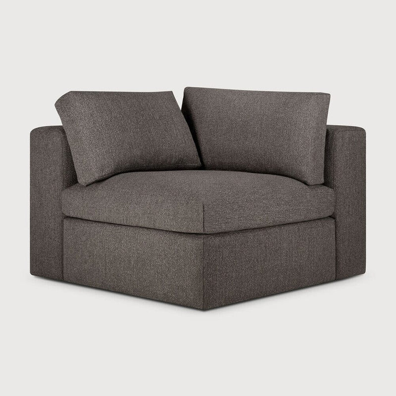 Mellow Modular Corner footstool Ethnicraft Granite eco 