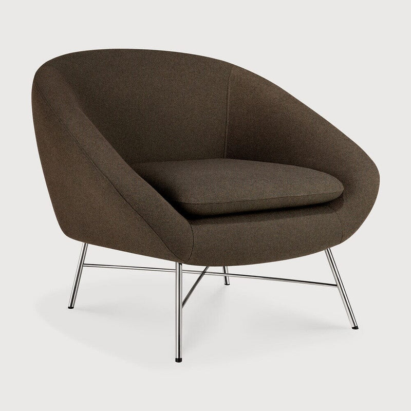 Barrow Lounge Chair Lounge Chair Ethnicraft Paon Fabric 