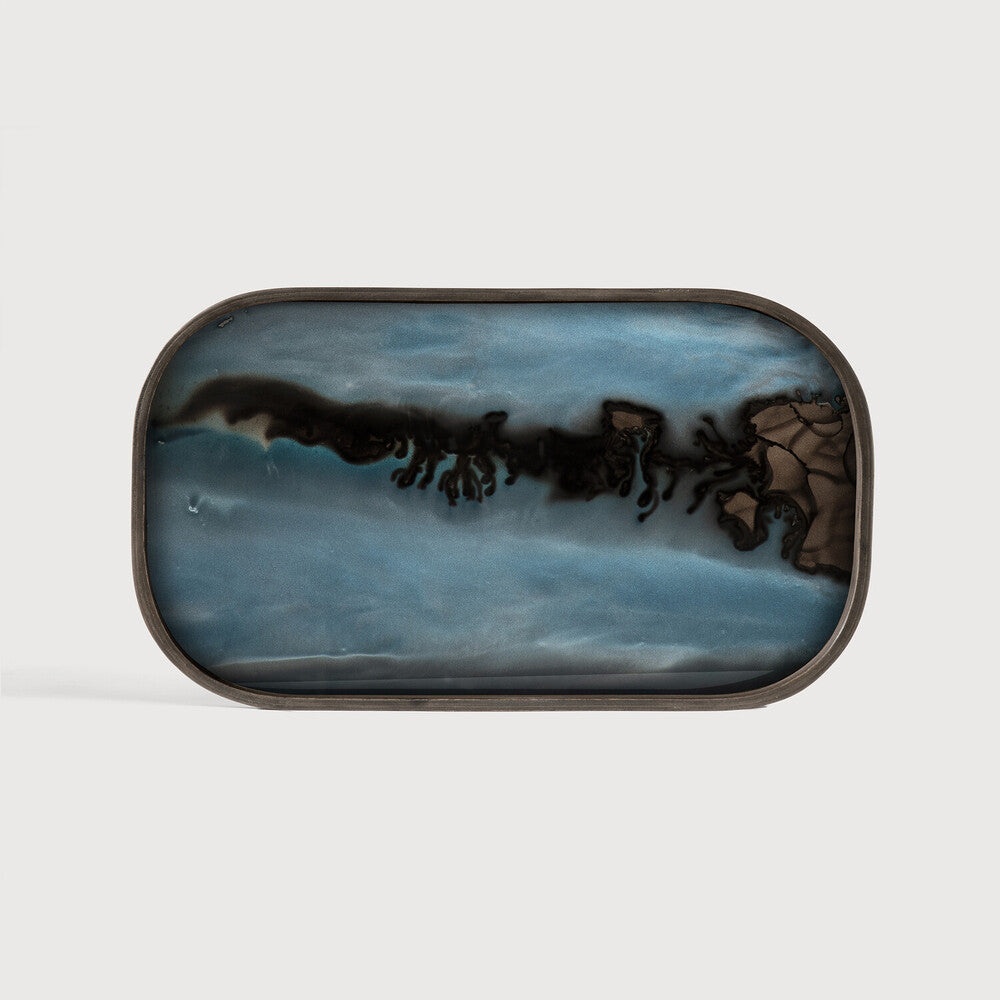 Slate Organic valet Rectangular tray