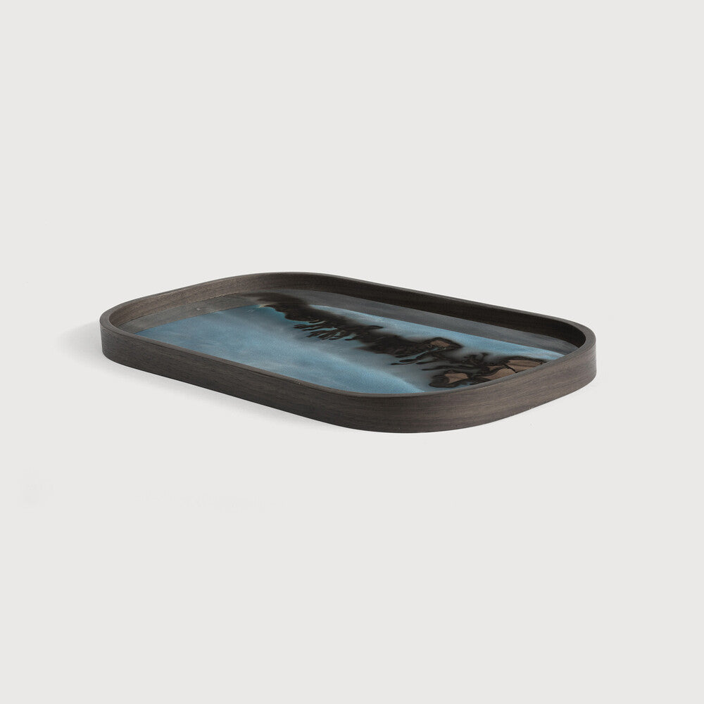 Slate Organic valet Rectangular tray