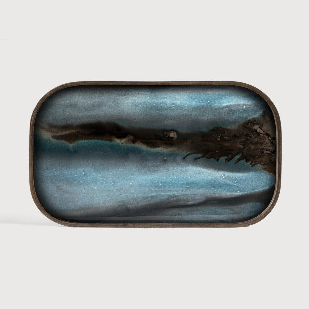 Slate Organic valet Rectangular tray