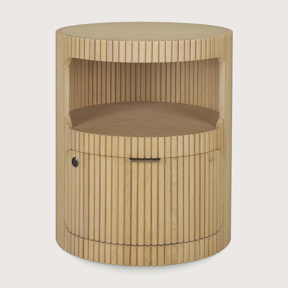 Boomerang drawer unit