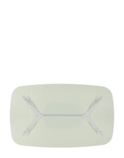 Blast Table Kartell Square Crystal Bronze Green