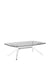 Blast Table Kartell Rectangle Crystal Chrome Grey