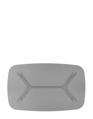 Blast Table Kartell Square Crystal Bronze Grey