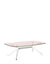 Blast Table Kartell Rectangle Crystal Chrome Pink