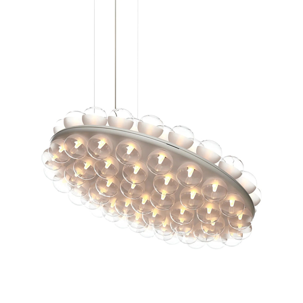 Prop Light Round Double Suspension Lamp