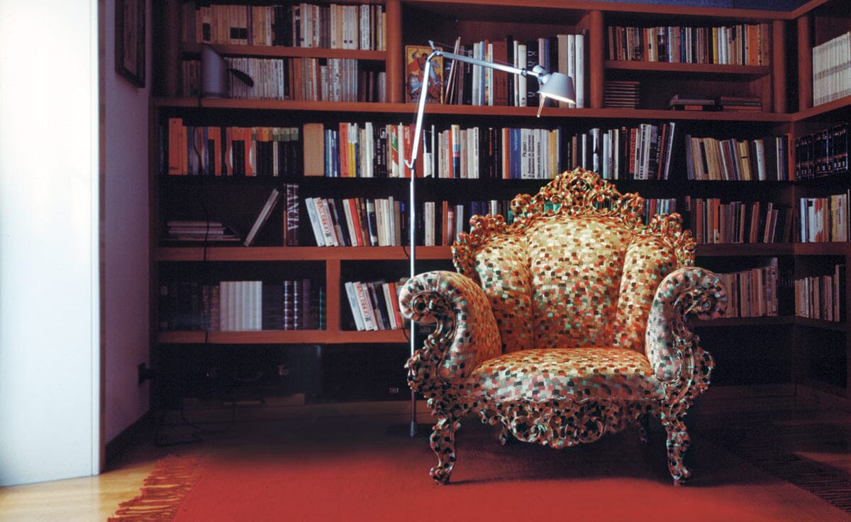 Proust Chair Chair Cappellini Blue/Grey/Yellow (PR_1) 