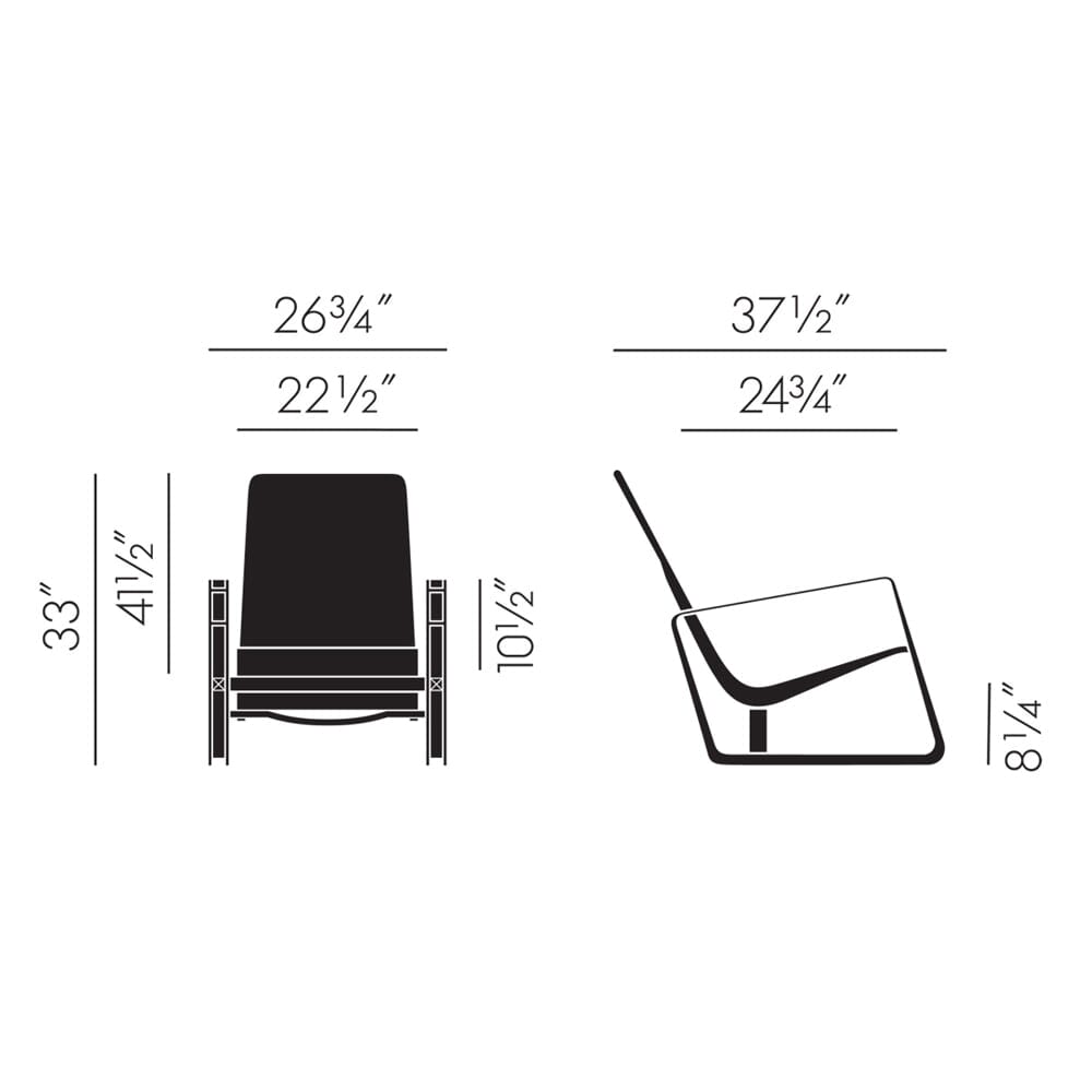 Prouve Cite Chair by Vitra lounge chair Vitra 