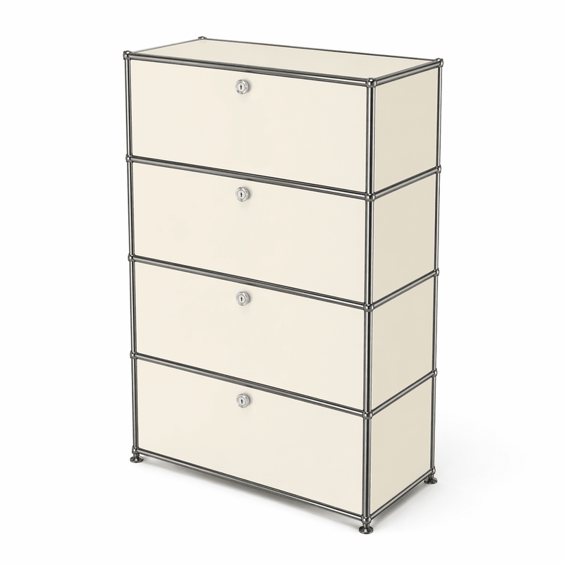 USM Haller Shelving S118A storage USM Pure White 