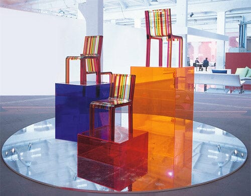 Rainbow Chair Chair Cappellini 