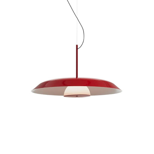 Iride Pendant Lamp Pendant Lights Oluce Large Scarlet Red 