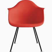 Eames Molded Plastic Arm Chair with 4 legged Base Side/Dining herman miller 