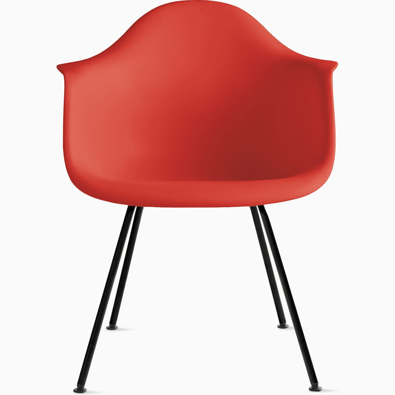 Eames Molded Plastic Arm Chair with 4 legged Base Side/Dining herman miller 
