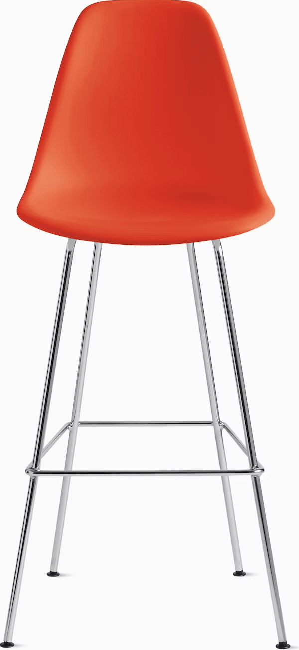 Eames Molded Plastic Counter Stool bar seating herman miller 