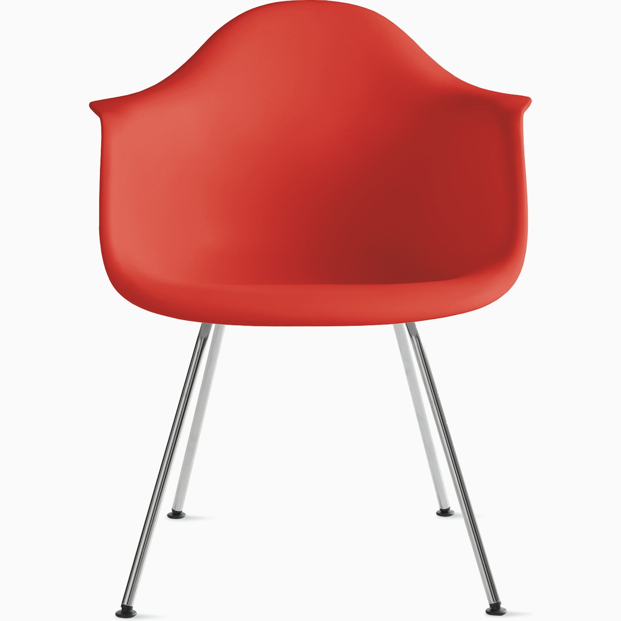 Eames  Molded Plastic Arm Chair with 4 legged Base